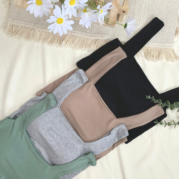 Joye Padded Crop (Fern Green)